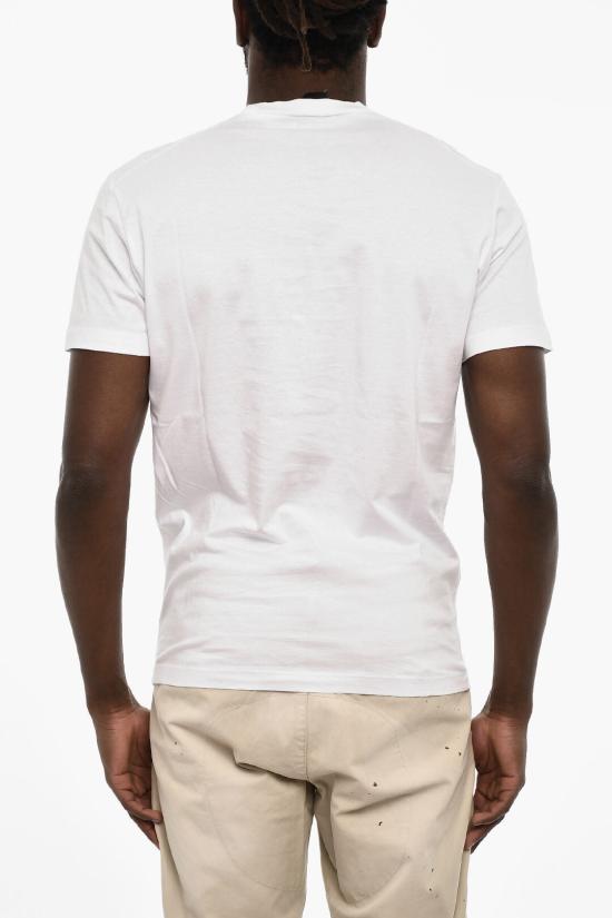  디스퀘어드2 반팔 티셔츠 S74GD1226 S23009 100 White - DSQUARED2