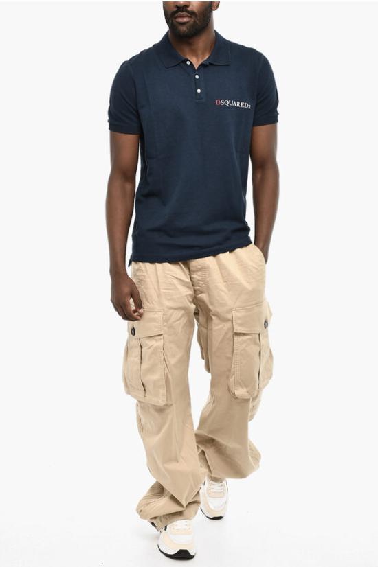  디스퀘어드2 폴로 티셔츠 S71GL0046 S22743 477 Blue - DSQUARED2