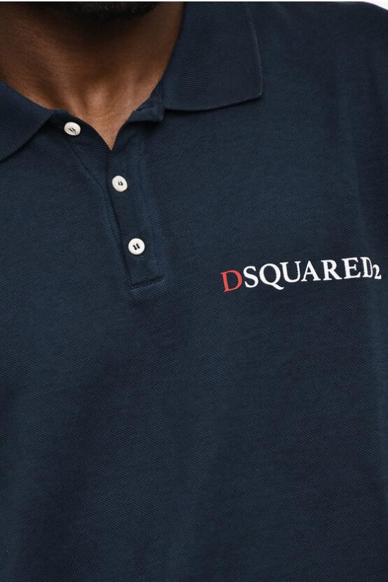  디스퀘어드2 폴로 티셔츠 S71GL0046 S22743 477 Blue - DSQUARED2