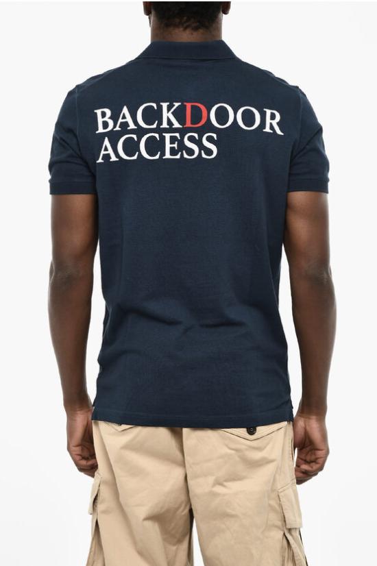  디스퀘어드2 폴로 티셔츠 S71GL0046 S22743 477 Blue - DSQUARED2