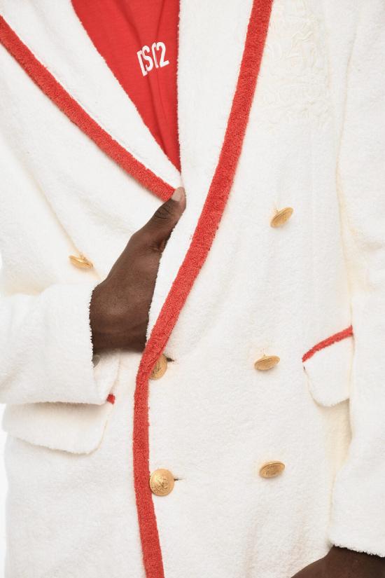  디스퀘어드2 수트 자켓 S71BN0930 S76637 962 White - DSQUARED2