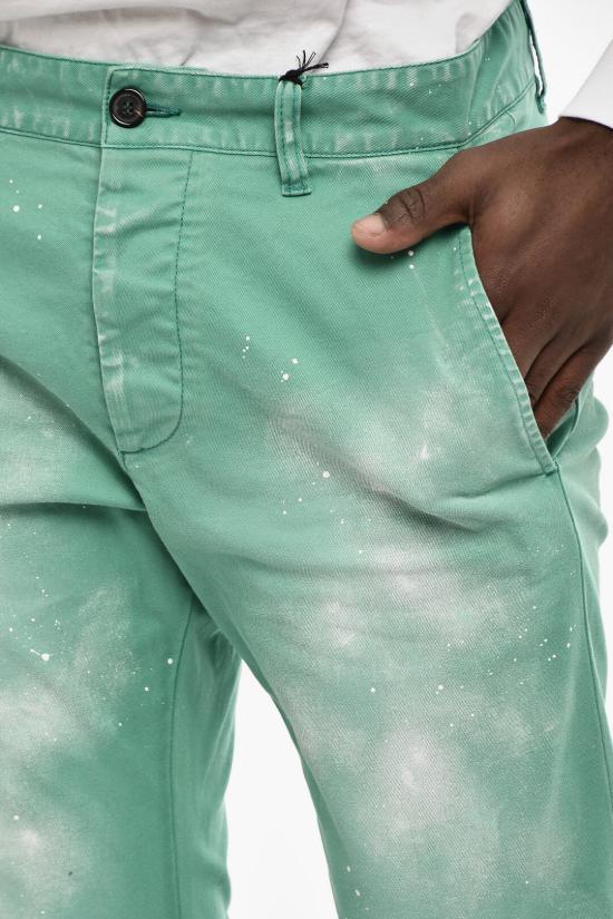  디스퀘어드2 스트레이트 팬츠 S71KB0620 S39021 555 Green - DSQUARED2