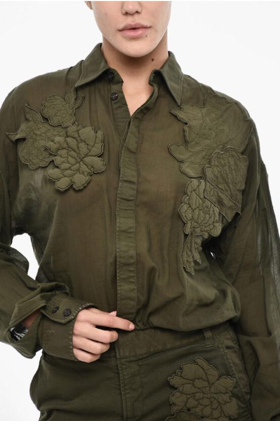  디스퀘어드2 숏 원피스 S72CV0515 DTN003 961 Military Green - DSQUARED2