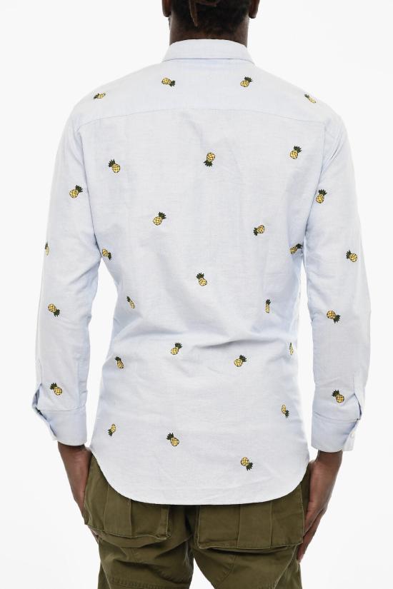  디스퀘어드2 긴팔 셔츠 S71DM0694 S52493 471 Light blue - DSQUARED2