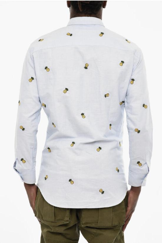  디스퀘어드2 긴팔 셔츠 S71DM0694 S52493 471 Light blue - DSQUARED2