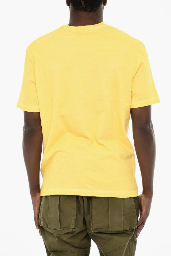  디스퀘어드2 반팔 티셔츠 S71GD1386 S22507 173 Yellow - DSQUARED2