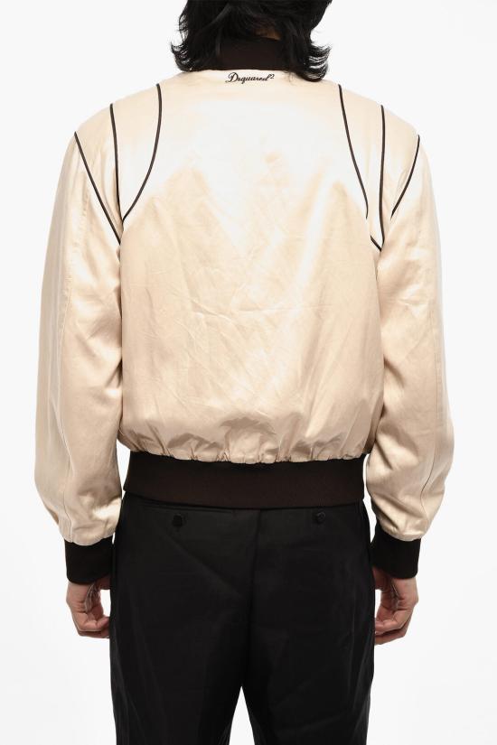  디스퀘어드2 긴팔 티셔츠 S71AN0510 S78101 110 Beige Marrone - DSQUARED2