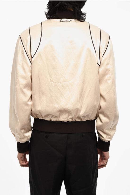  디스퀘어드2 긴팔 티셔츠 S71AN0510 S78101 110 Beige Marrone - DSQUARED2