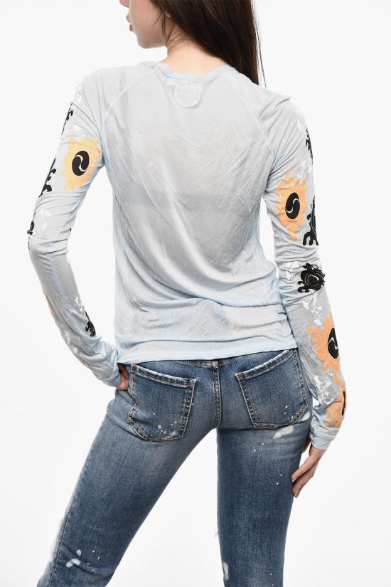  디스퀘어드2 반팔 티셔츠 S72GD0451 S24492 473 Light blue - DSQUARED2