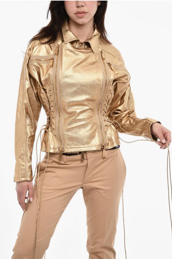  디스퀘어드2 자켓 S71GD1275 S22507 172 Gold