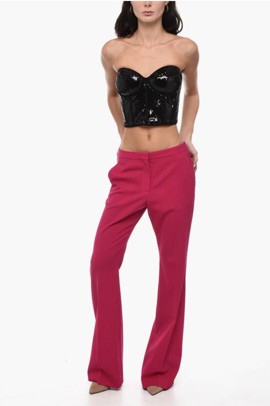  알렉산더 맥퀸 민소매 티셔츠 748428 QZAIL 1000 Pink - ALEXANDER MCQUEEN