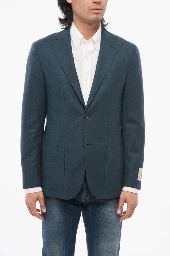  꼬르넬리아니 수트 자켓 92XZ23 3868317 012 Light blue