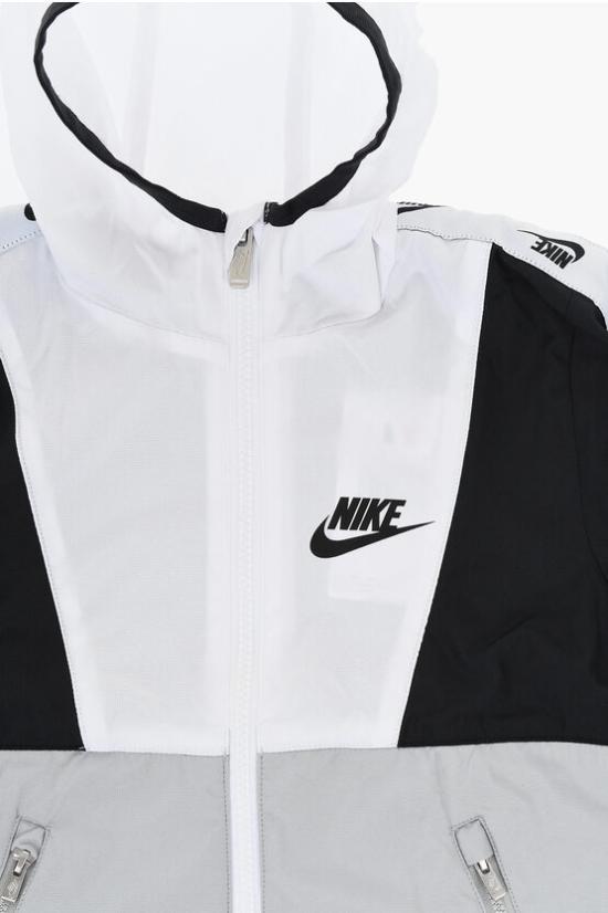  [키즈] 나이키 캐주얼 자켓 86M790 023 Grigio Bianco e Nero - NIKE