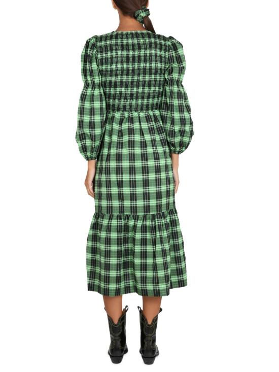  가니 미디 원피스 F7537 484 MULTICOLOUR - GANNI