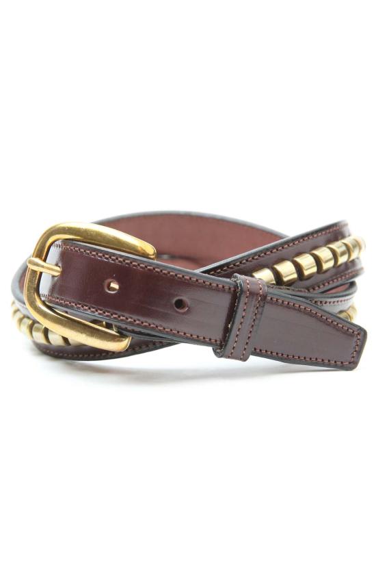  토리 레더 가죽 벨트 토리 가죽 클린처  하바나