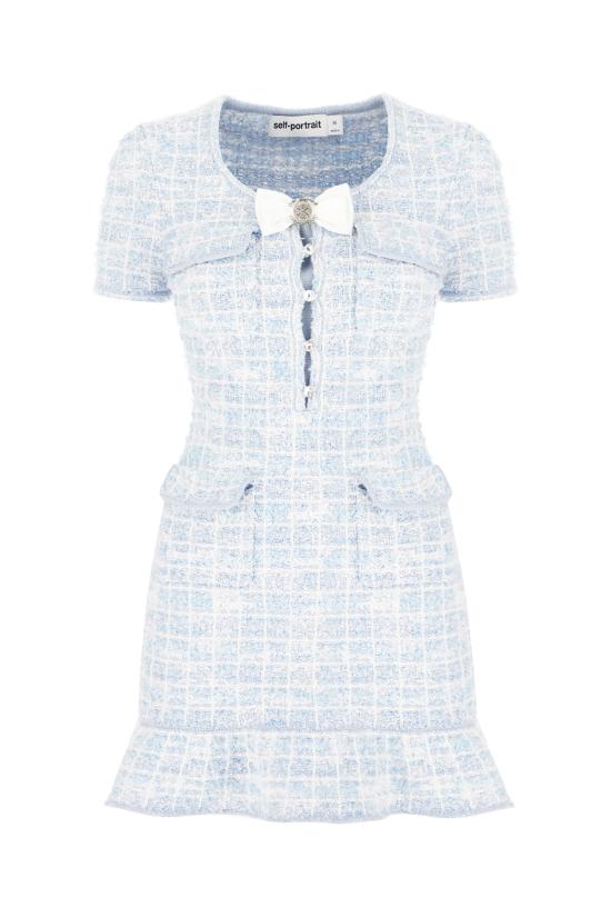 25SS 셀프 포트레이트 원피스 SS25014SABL BLUE