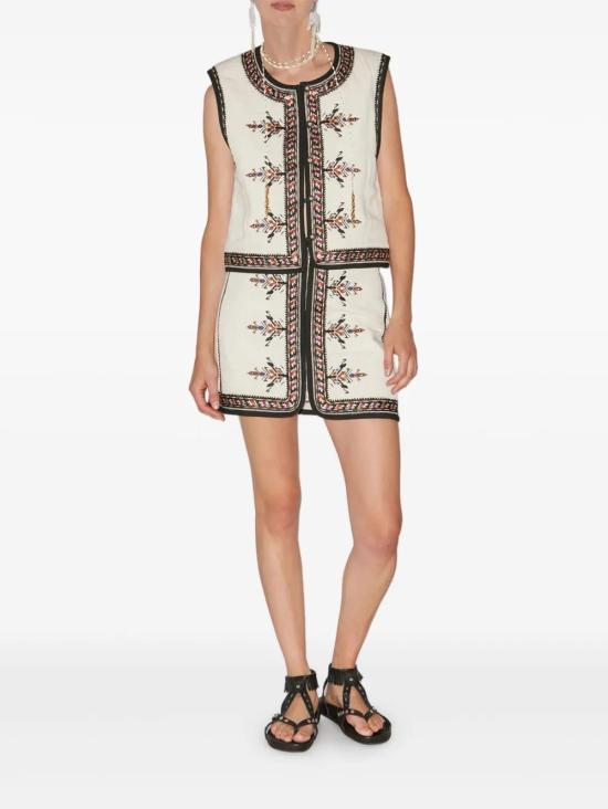 25SS 이자벨마랑에뚜왈 베스트 GI0043FAC1J09E 23EC ECRU - ISABEL MARANT ETOILE