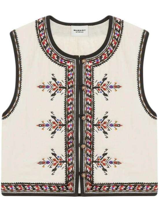 25SS 이자벨마랑에뚜왈 베스트 GI0043FAC1J09E 23EC ECRU