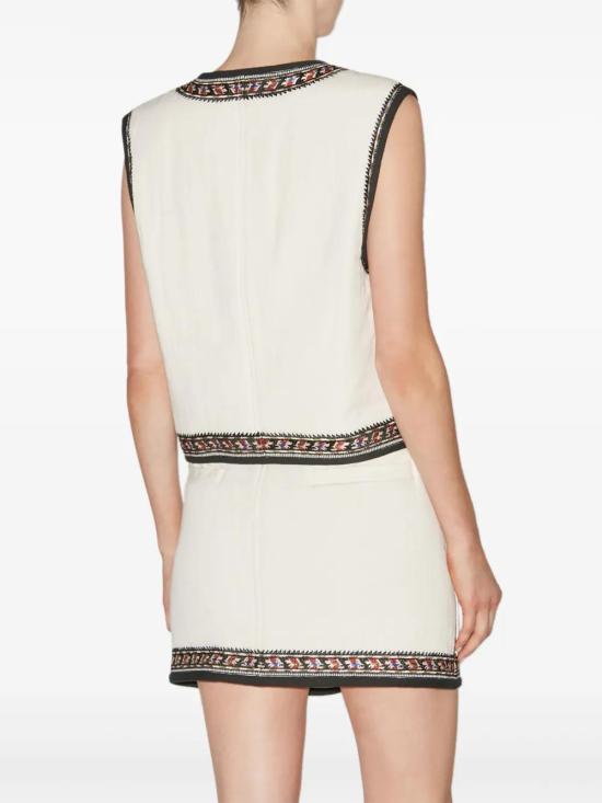 25SS 이자벨마랑에뚜왈 베스트 GI0043FAC1J09E 23EC ECRU - ISABEL MARANT ETOILE