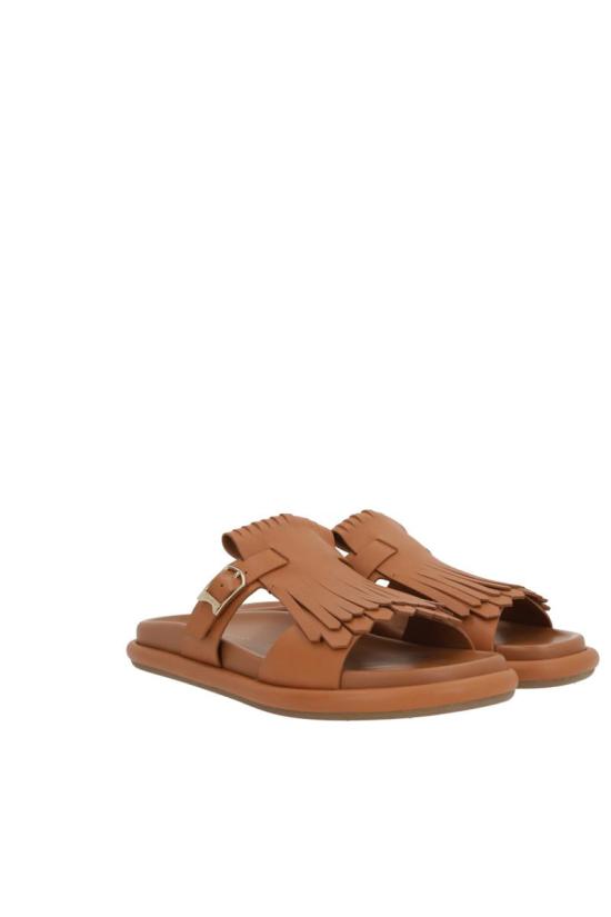 25SS 산토니 샌들 WHXA71446GOMTEAYC50 AMBER SAND