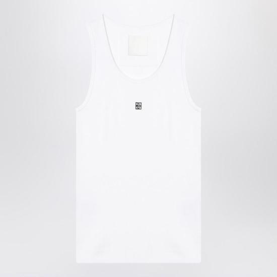 25SS 지방시 긴팔 티셔츠 BW70CH3YHY Q GIV 100 WHITE