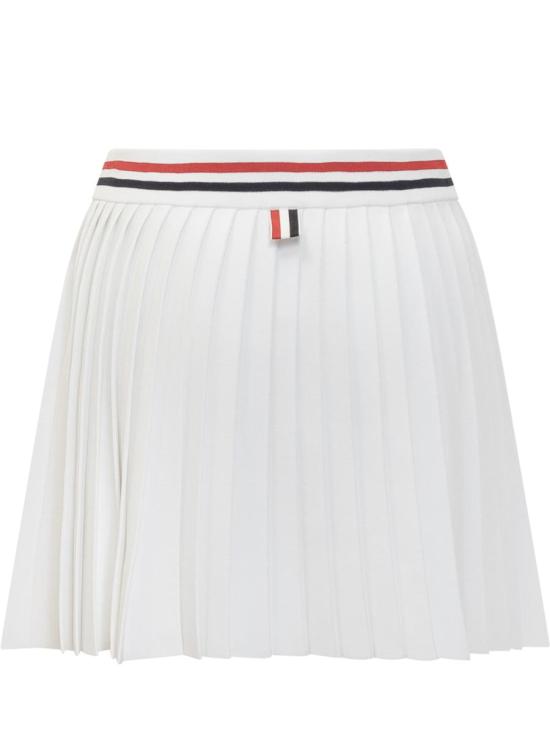 25SS 톰브라운 스커트 FKK139AY5502 100 WHITE - THOM BROWNE