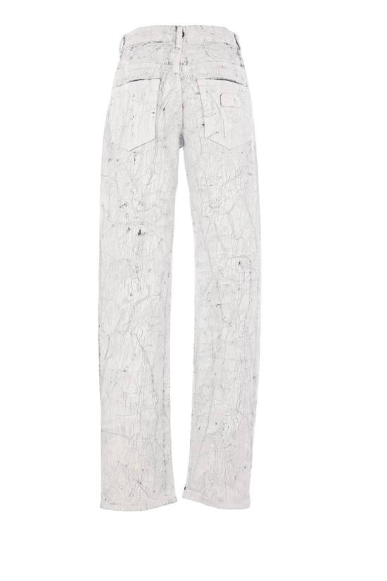 25SS MM6 메종마르지엘라 데님 팬츠 S62LB0185M30028961 COATED WHITE - MM6 MAISON MARGIELA