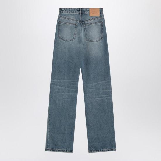 25SS 아미 데님 팬츠 FTR450DE0046 Q AMI 480 BLUE - AMI