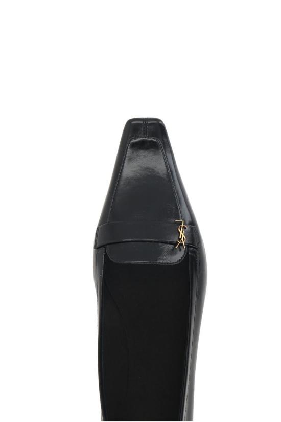 25SS 생로랑 플랫 슈즈 818008AAEHW1000 Black - SAINT LAURENT