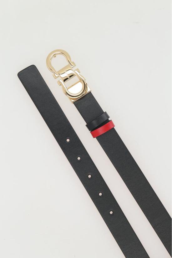25SS 살바토레 페라가모 레귤러 벨트 230294 003DONNAH25NERO Black