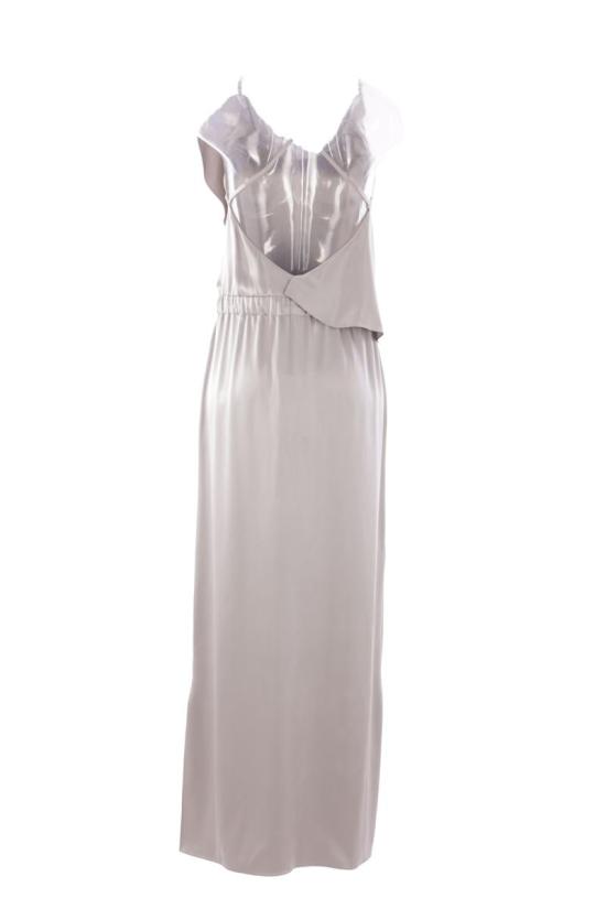 25SS 조르지오 아르마니 미디 원피스 GW000679TE10101U8045 Grey - GIORGIO ARMANI