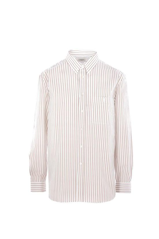 25SS 생로랑 긴팔 셔츠 823194Y6E779260 RED - SAINT LAURENT