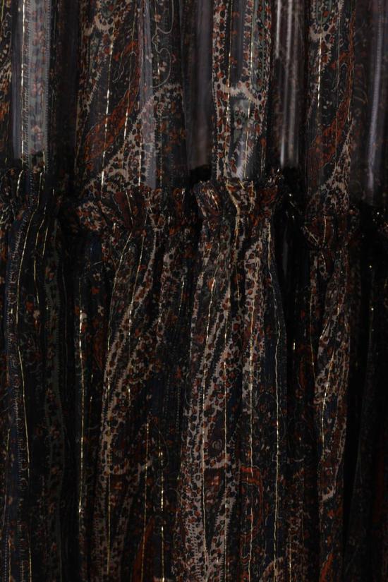 25SS 생로랑 숏 스커트 834197Y3K614052 MULTICOLOR FONC - SAINT LAURENT