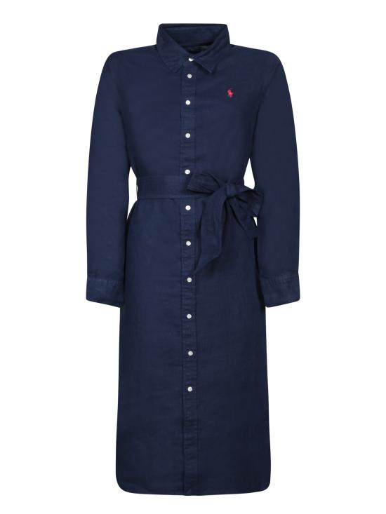 25SS 폴로 랄프로렌 미디 원피스 211943992 005 Blue
