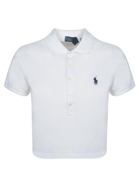 25SS 폴로 랄프로렌 폴로 티셔츠 211965104 001 White