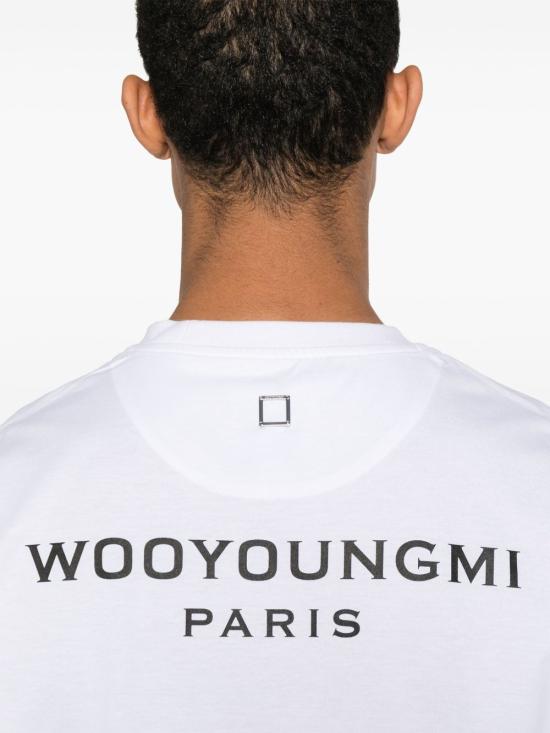 25SS 우영미 반팔 티셔츠 W251TS07 701W White - WOOYOUNGMI