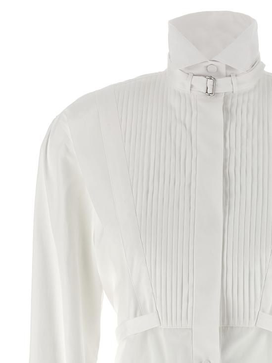 25SS 알렉산더 맥퀸 숏 원피스 834043QAABS9000 White - ALEXANDER MCQUEEN