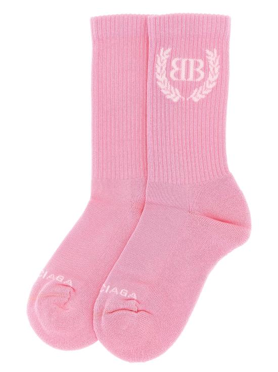 25FW 발렌시아가 양말 8294544F1B52014 Pink - BALENCIAGA