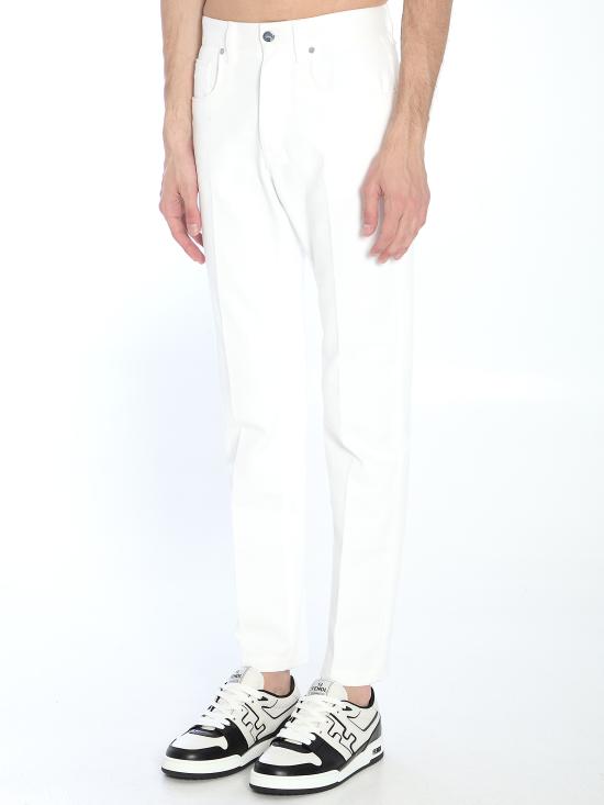 25SS 펜디 데님 팬츠 FLP288 WHITE - FENDI