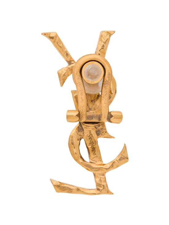 25SS 생로랑 이어링 833828 Y1614 8060 OR LAITON - SAINT LAURENT