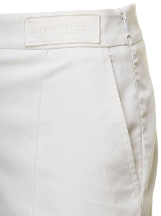 25SS 몽클레어 스트레이트 팬츠 2A00018 57448041 WHITE - MONCLER