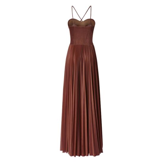 25SS 핑코 원피스 104994 A2DM L98 BROWN - PINKO