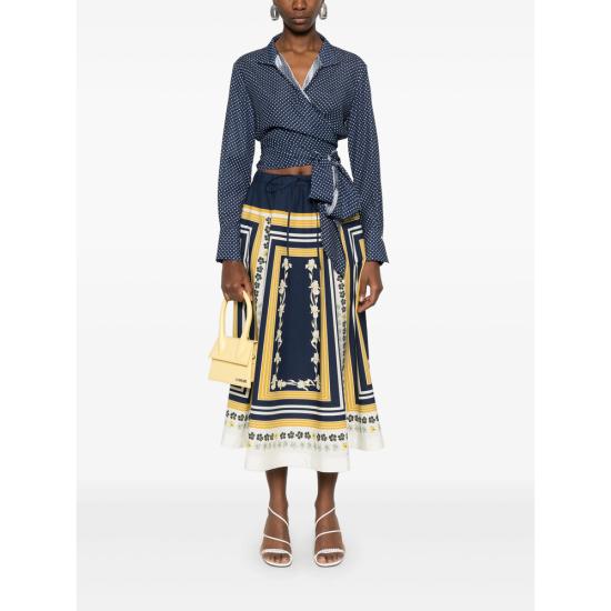 25SS 마짜렐리 셔츠 B335 2 FRIDA BLUE WHITE - MAZZARELLI