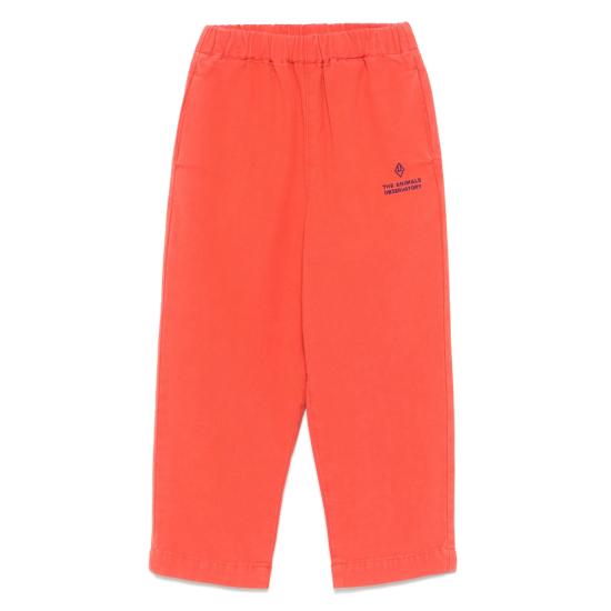 25SS [키즈] 더 애니멀스 옵저버토리 스트레이트 팬츠 S25075 225GI RED
