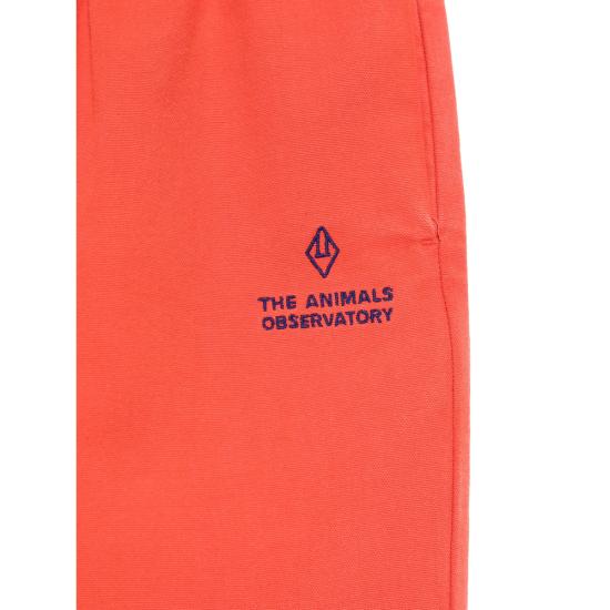 25SS [키즈] 더 애니멀스 옵저버토리 스트레이트 팬츠 S25075 225GI RED - THE ANIMALS OBSERVATORY