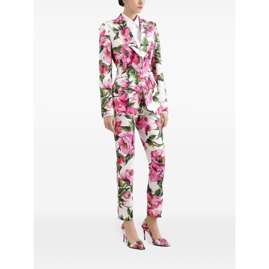 25SS 돌체앤가바나 팬츠 FTAM2T FSFN9 HA5KR WHITE - DOLCE & GABBANA