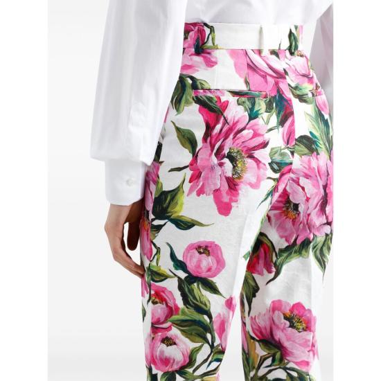 25SS 돌체앤가바나 팬츠 FTAM2T FSFN9 HA5KR WHITE - DOLCE & GABBANA