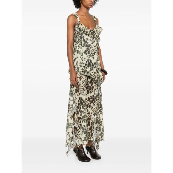 25SS 시에드레스 원피스 WR25DR05MC CHILAS MULTI NEUTRALS BLACK - SIEDRES