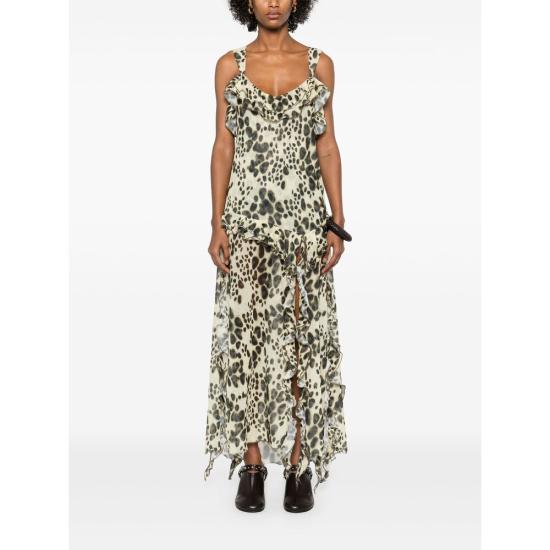 25SS 시에드레스 원피스 WR25DR05MC CHILAS MULTI NEUTRALS BLACK - SIEDRES