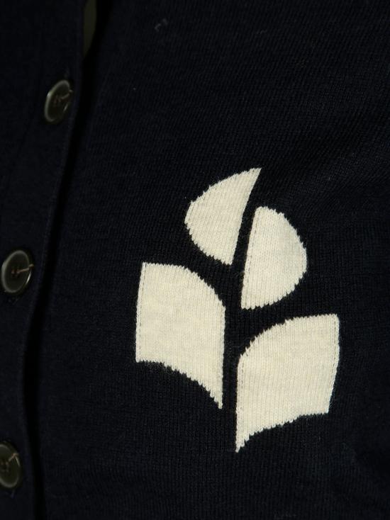 25SS 이자벨마랑에뚜왈 가디건 23ACA0040FA A1X05E MIDNIGHT 30MI BLU - ISABEL MARANT ETOILE